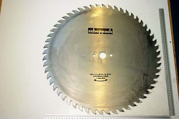 Scheppach CV Kreissägeblatt Ø 500 x 30 mm / Z 56